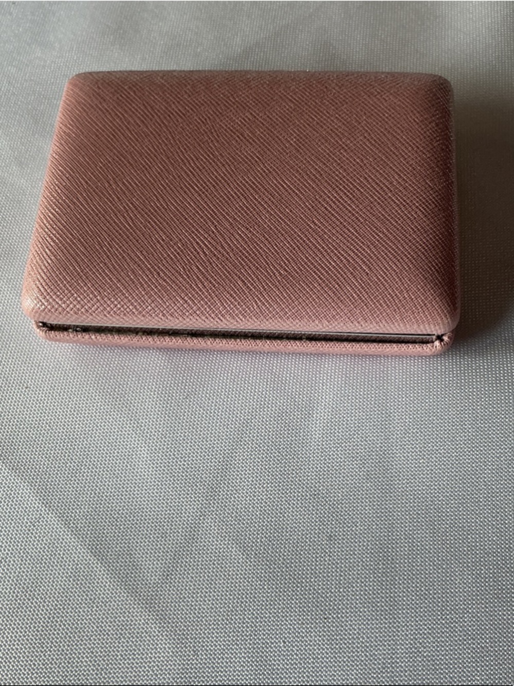 Pink Compact Mirror Travel Makeup Double Mirror Portable Purse Size